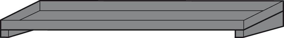 Fachboden Gasfl.schrank B 070 - Artikel: 7830101966