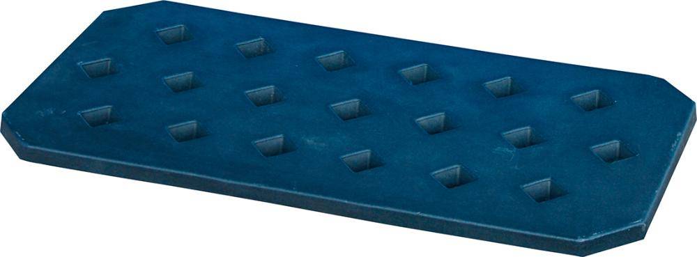 Lochrost LR-PE 30, aus robustem Polyethylen, Ausführung in schwarz