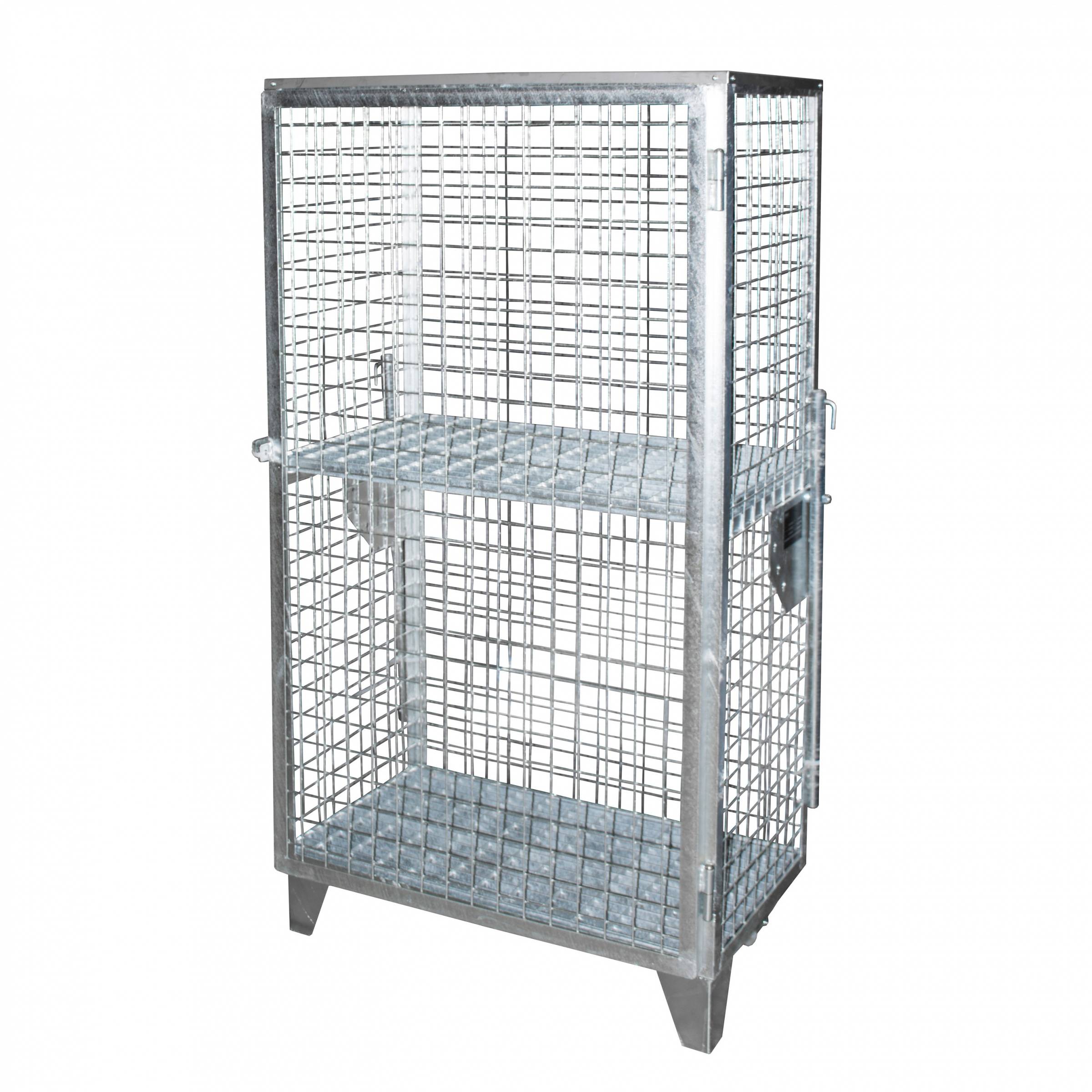 Gasflaschen-Depot GFD-R 4, feuerverzinkt