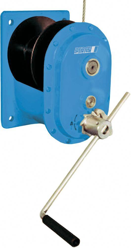 Handseilwinde MWS für 4 mm Seil Traglast 1.Lage 150 kg