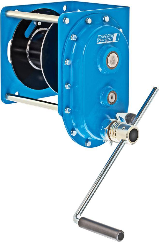 Handseilwinde MWS für 10 mm Seil Traglast 1.Lage 1500 kg
