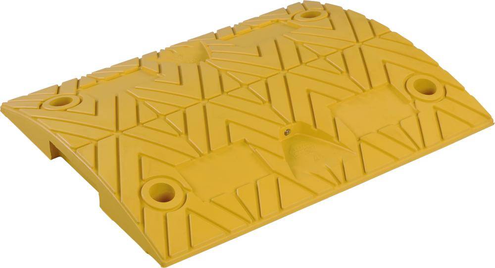 Fahrbahnschwelle Mittelstück gelb B500xT420xH70 mm - Artikel: 7830105686