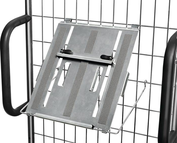 Tablethalterung 28TH Klemmbereich BxHxT 200x15-295x14mm Stahlblech verz. fetra®