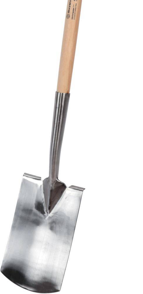 Gärtnerspaten m. Esche-T-Stiel