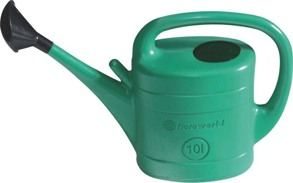 Gießkanne 10 L grün m. Brause