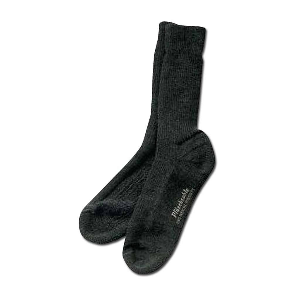Gesundheits-Socke - Gr. 43-44 - anthrazit - 70% Schurwolle, 30% Polyester - Plüsch in Ferse, Sohle und Spitze - FORTIS