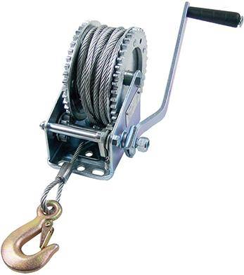 Handwinde universal 800kg,inkl. 10m Drahtseil