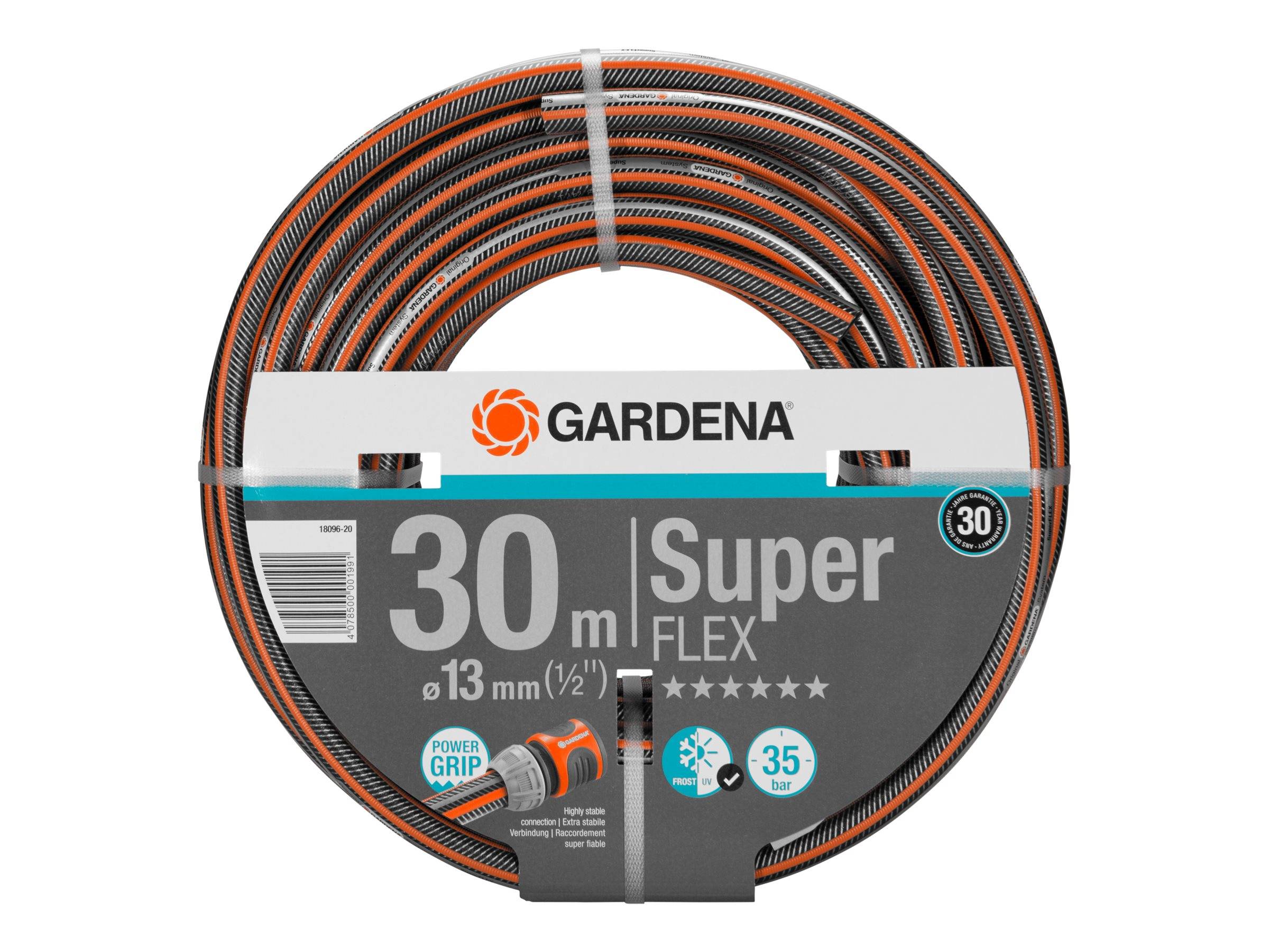 Gardena Premium SuperFLEX - Schlauch - 30 m - Schwarz