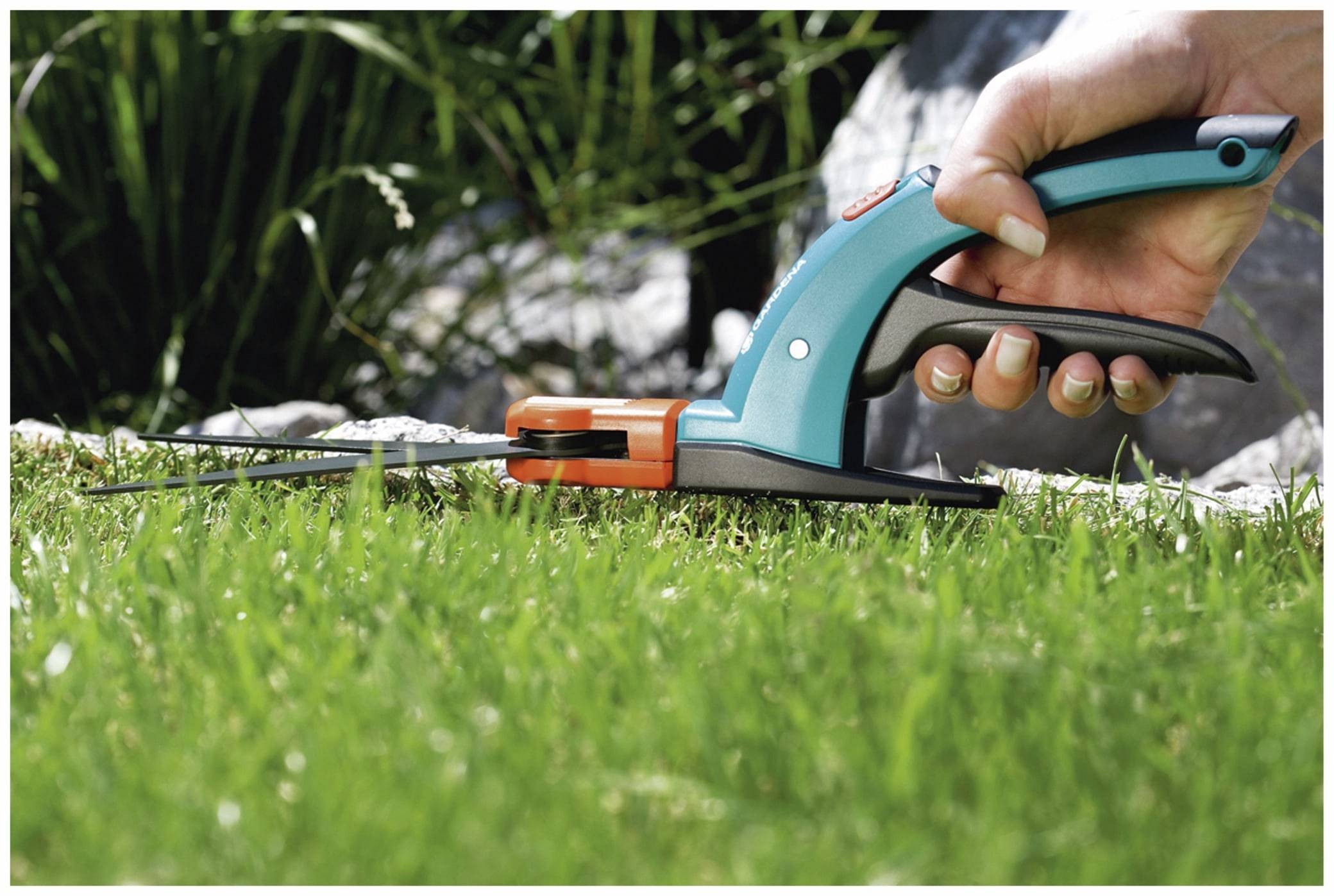 GARDENA Grasschere Comfort 8734-20, 360° drehbar