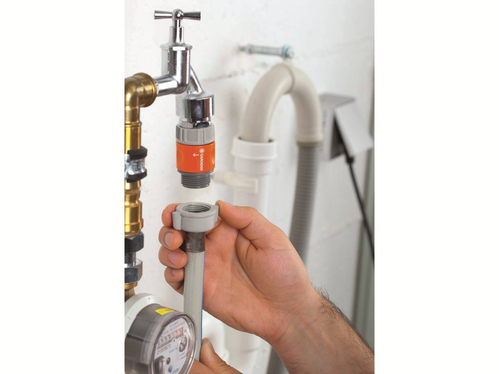 GARDENA übergangs-Schlauchstück 2917-20, 26,5 mm (G3/4")