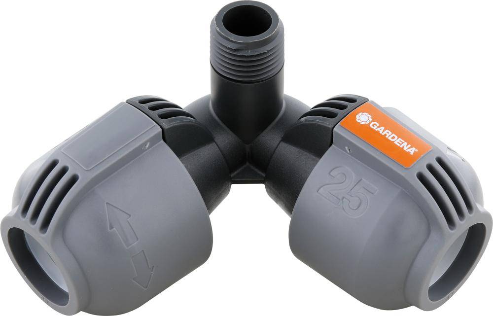 Winkelstück 25 mm x 1/2" -AG 2782