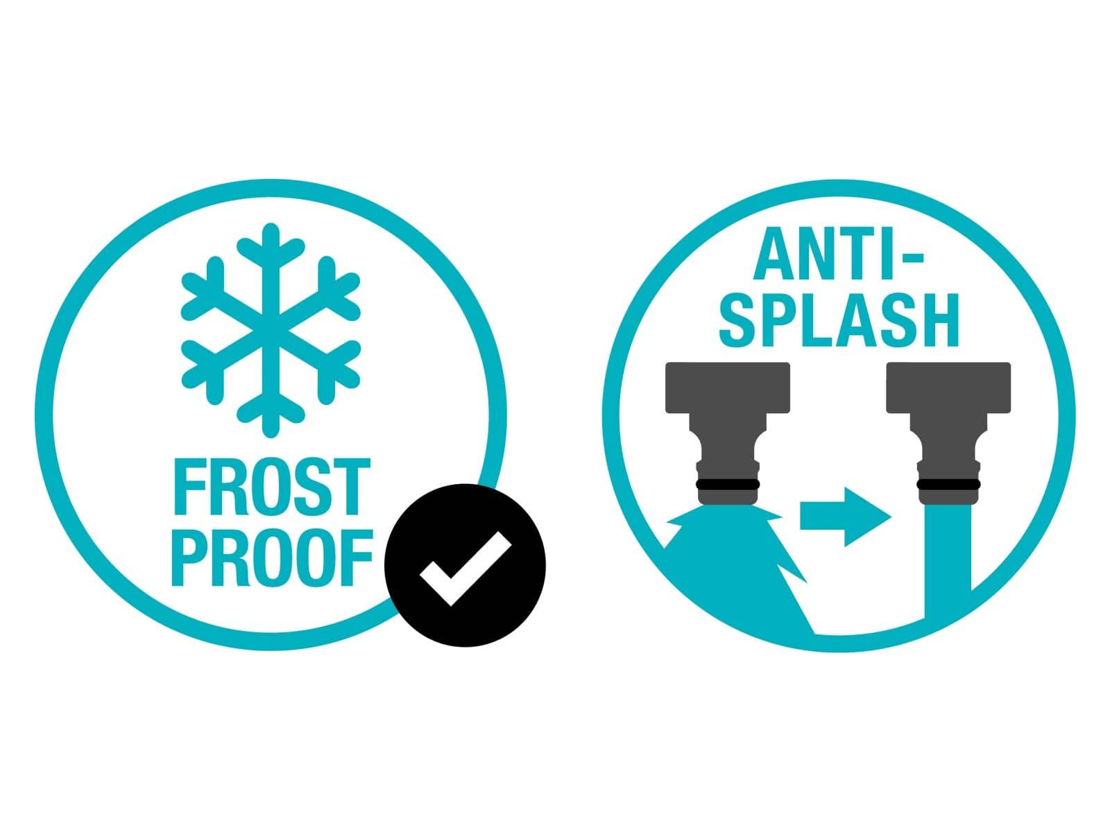 GARDENA Hahnstück 18241-20, Metall, 21 mm (1/2") auf 26,5 mm (G 3/4")