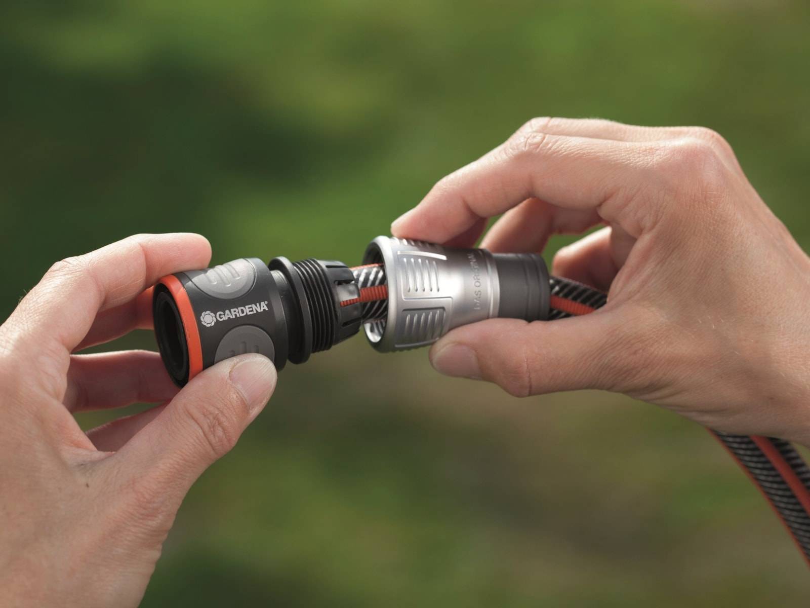 GARDENA Schlauchverbinder 18255-20 Premium, 13 mm (1/2") und 15 mm (5/8")