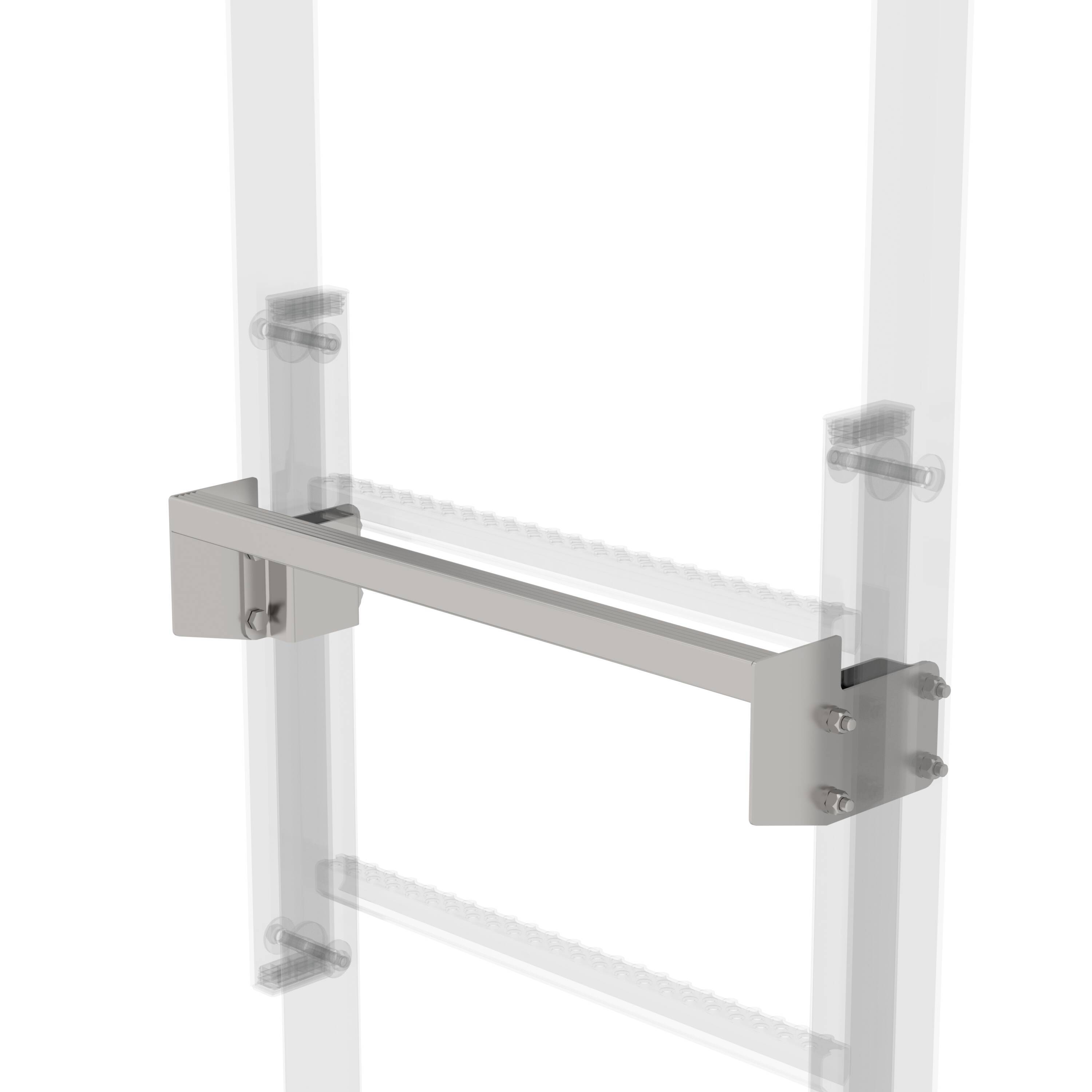 Munk Ausstiegstritt Edelstahl Spaltmaß 100mm