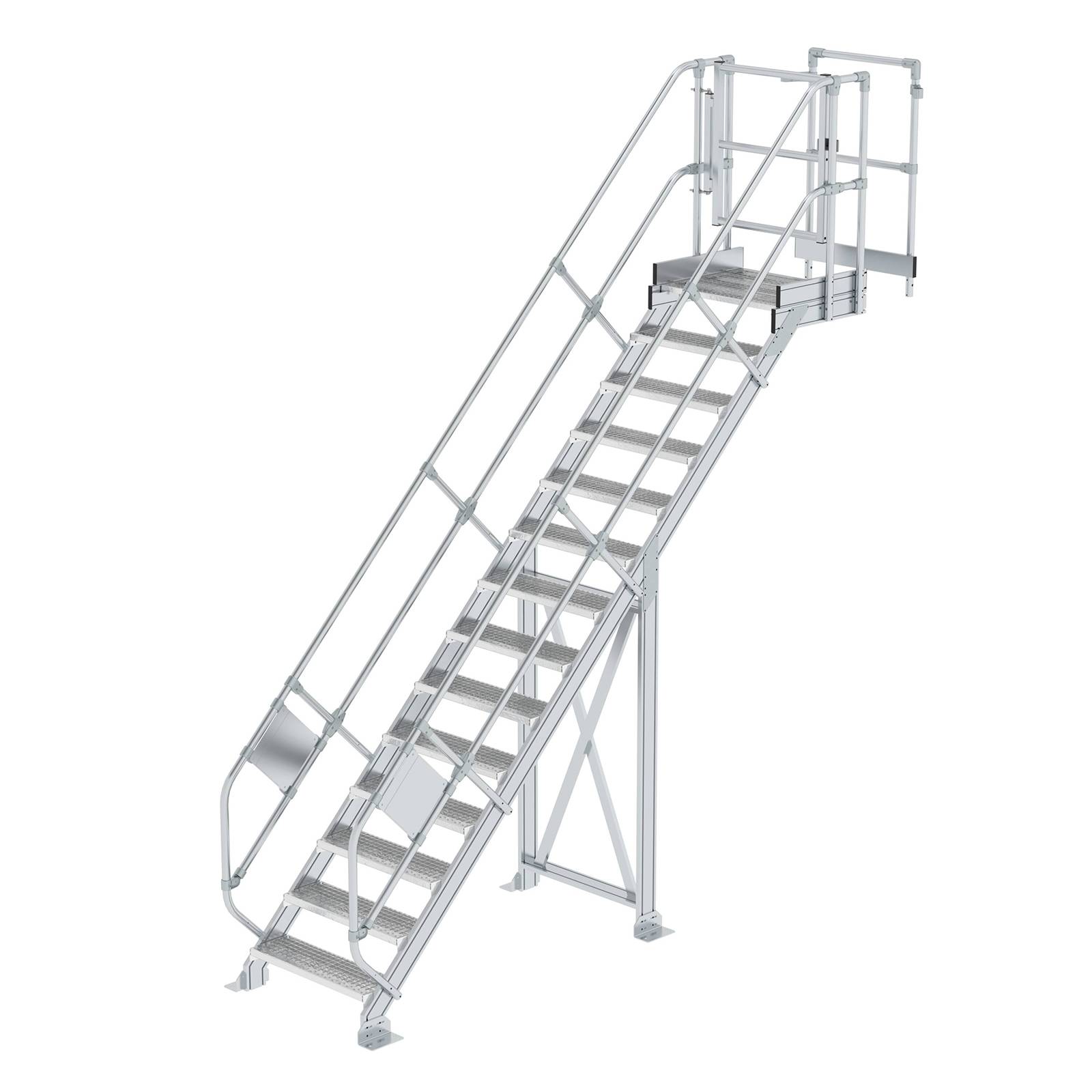 MUNK Enteisungsanlage Modul 4, Treppe 45° mit Plattform