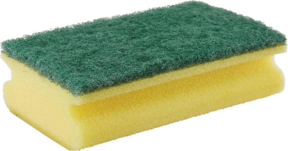 Scheuerschwamm gelb 8,5 x 6 x 4 cm