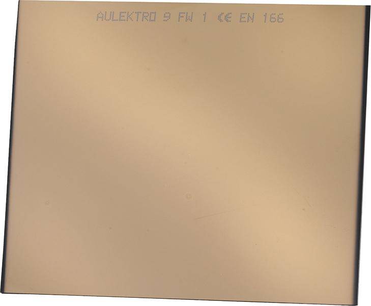 Schweißerschutzglas DIN 10 (51 x 108 mm) verspiegelt