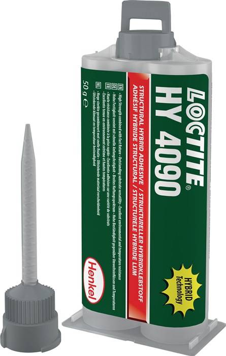 2K-Hybridklebstoff HY 4090 50g gelblich Doppelkart.LOCTITE