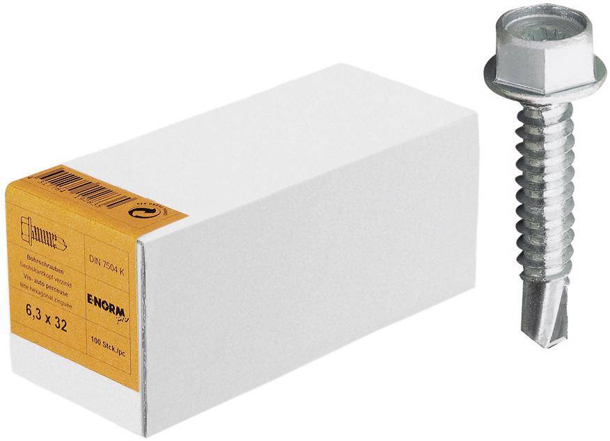 DIN 7504 ST galZn K 6,3x50 HP E-NORMpro