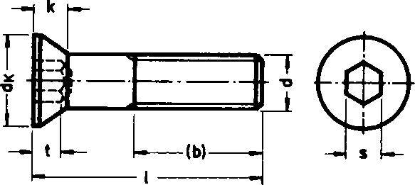 DIN 7991 8.8 galZn M8x35 HP E-NORMpro