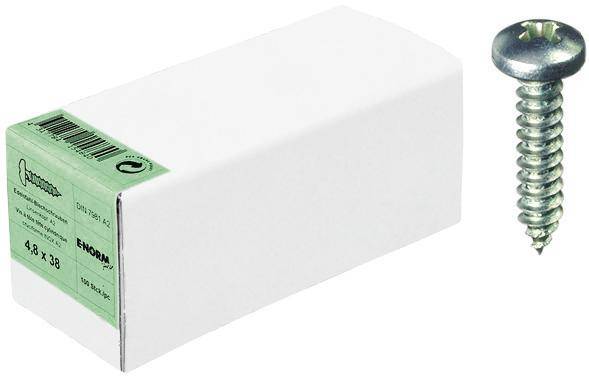 DIN 7981 Edelstahl A2 -C-H 6,3x16 HP E-NORMpro - Artikel: 4317784225656