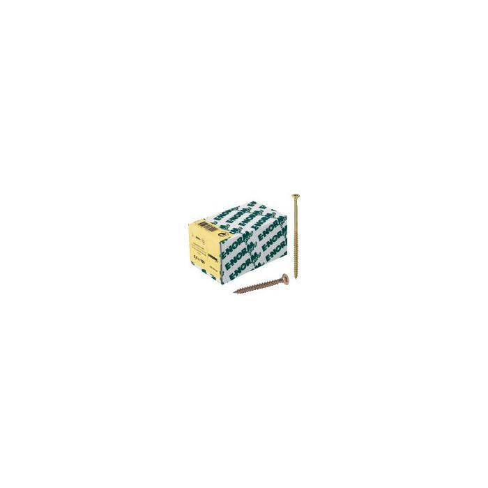 Spanplattenschraube - E-NORMpro - Teilgewinde - TX-Antrieb T 25 - Abmessung 4,5 x 35/21 mm - Gewinde TG - VE 500 Stück