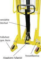 Hochhubwagen SFHD 10 Lifthöhe 2500 mm