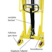 Hochhubwagen SFHD 10 Lifthöhe 2500 mm Hochhubwagen SFHD 10 Lifthöhe 2500 mm