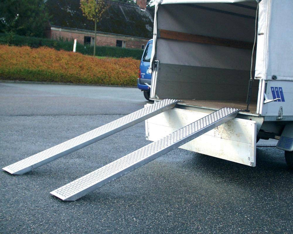 Auffahrschiene o.Rand Alu3000 mm, 1000 kg PAAR