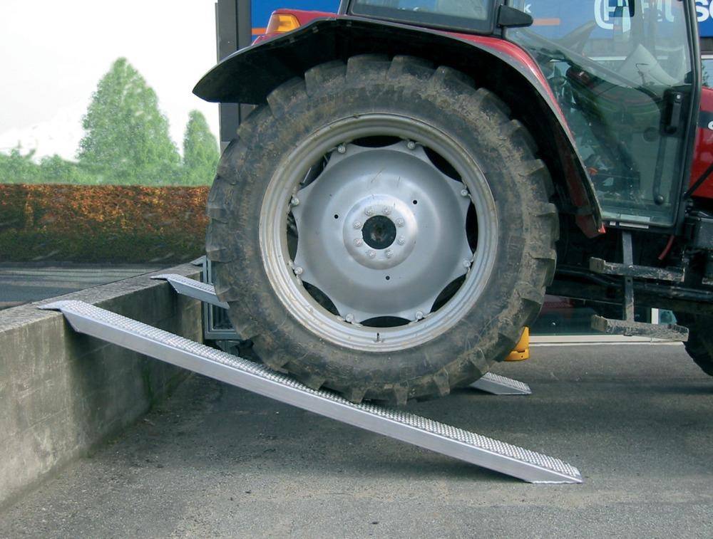 Auffahrschiene o.Rand AluL2000 mm, 400 kg PAAR