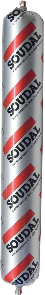 SILIRUB Bau N 600ml Beutel, schwarz SOUDAL - Artikel: 5411183014350