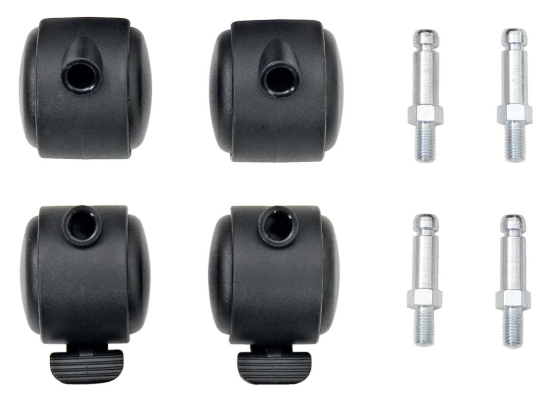 Zubehör: Rollen-Set für Abfalltrennunge