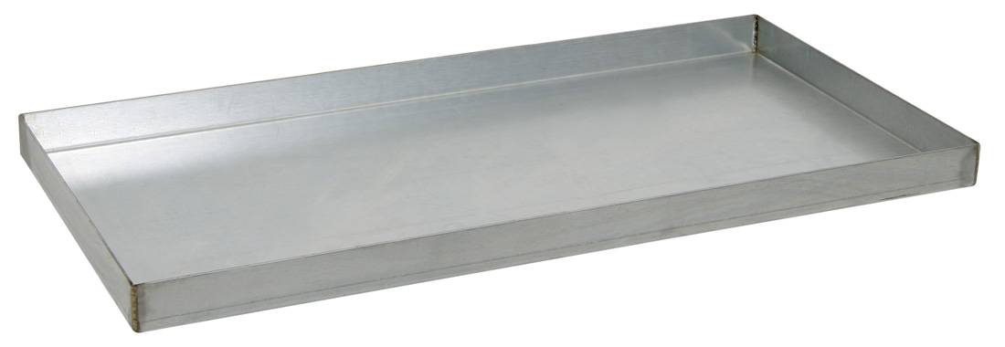 Zubehör: Auffangwannen für Umweltschränke, gross, verzinkt. Mit ÜHP