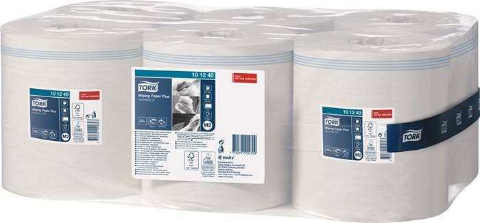 Handtuchrolle TORK 101240 2-lagig,perforiert weiß L160ca.mxB215ca.mm 6x1 Rl.