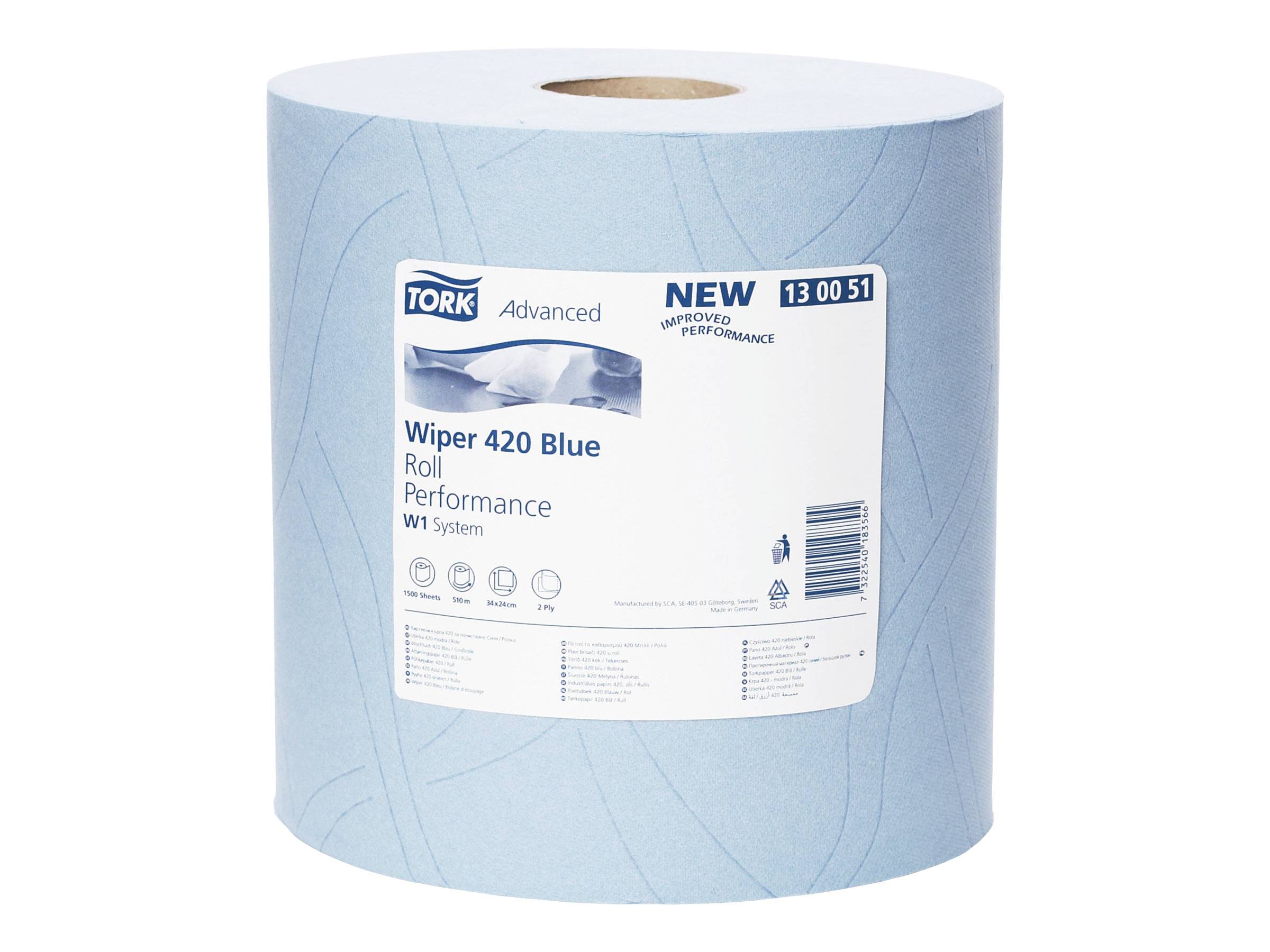 Tork Advanced Wiper 420 Performance W1 - Papiertücher