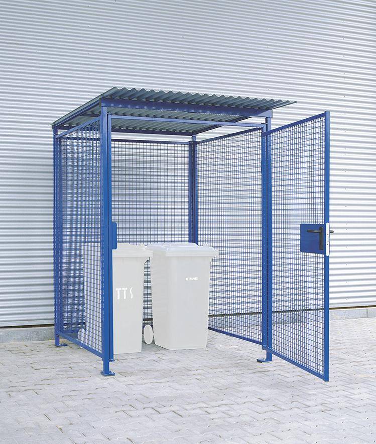 Universalbox B1500xT1500xH2200 mm zinkgrundiert, RAL5002 - Artikel: 7830131000