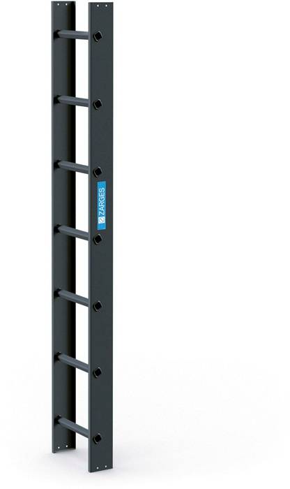 Dachleiter 7Sprossen L.2m B.340mm G.3,2kg anthrazitgrau Holm-H.110mm Zarges