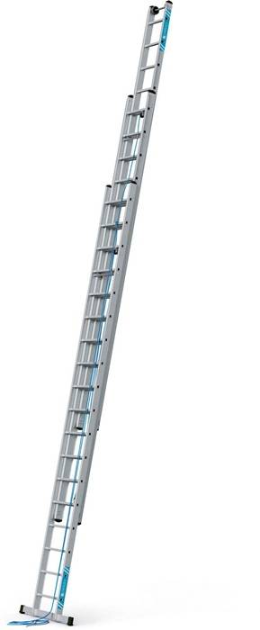 Seilzugleiter Skyline 3E 3x18 Spr. L.5,25-12,55m Arbeits-H.13,1m G.53kg Zarges