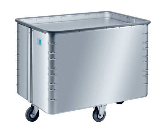 Federbodenwagen W 161 Innenmaße 1010x650x485mm G.24,5kg Alu. 2Lenk-/2Bockrollen