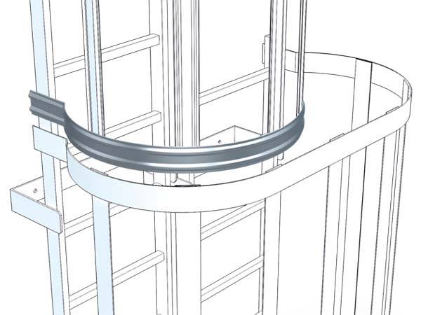 Zarges 3/4-Rückenschutzbügel 43287 |700mm
