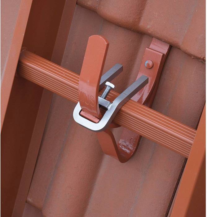 Sicherungshaken DIN 18 160/5 f.Dachleiter Stahl verz. Zarges