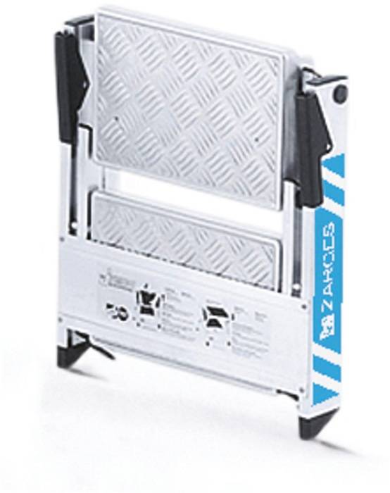 Stufentritt Plazatec P 3Stufen Arbeits-H.2,67m G.6,6kg Riffelblechbelag Zarges