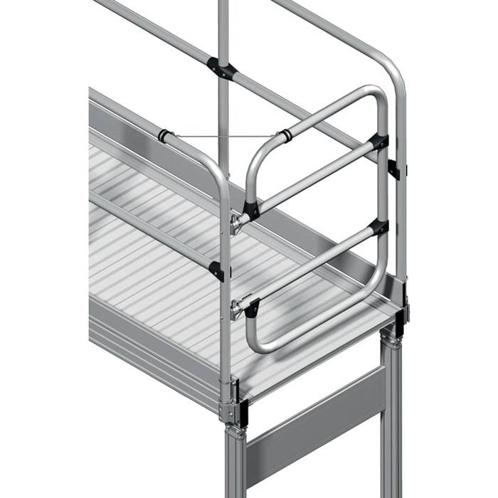 Schwenktür f.Plattform-B.1000mm Zarges