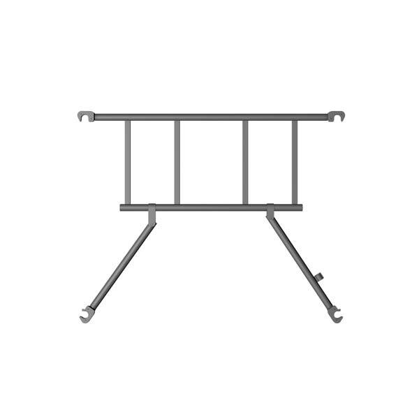 Zarges Geländer 42838 für 2,5 m