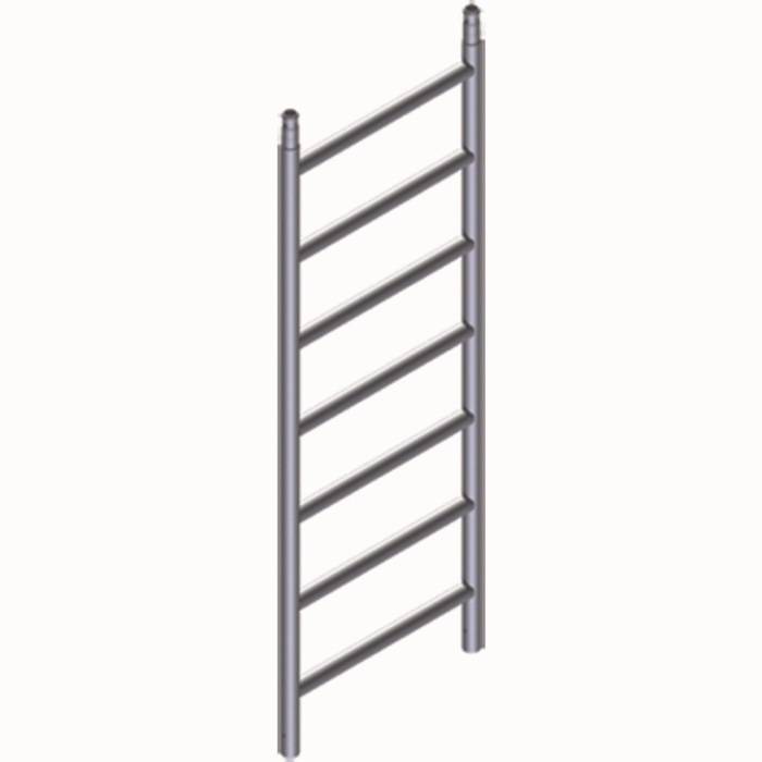 Aufsteckrahmen 4Sprossen H.1,12m G.4kg f.Gerüst-B.0,75m Zarges