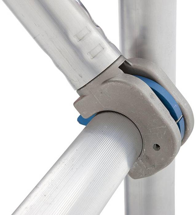 Horizontalstrebe f. Gerüst-L.2,5m G.2,9kg grau Zarges