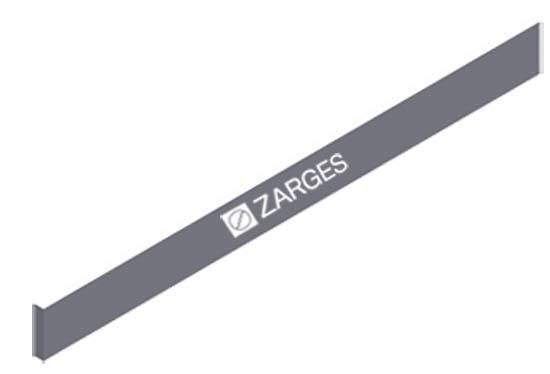 Zarges Längsbord 42914 für 2,5 m
