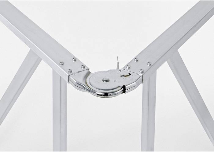 Klapprahmeneinheit H.1,5m f.Gerüst-LxB 1,8x0,75m G.16,9kg 5Sprossen Zarges