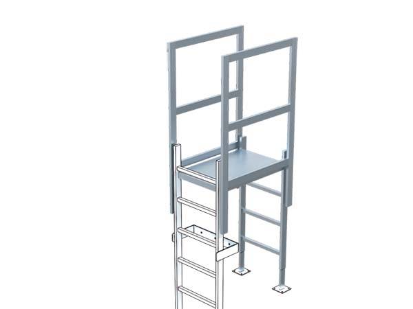 Zarges Ausstieg 41181 mit Übergang
