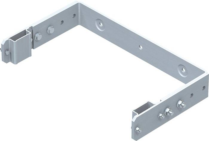 Wandhalter U-Bügel G.6,6kg VA verstellbar f.Wandabstand 250-350mm Zarges